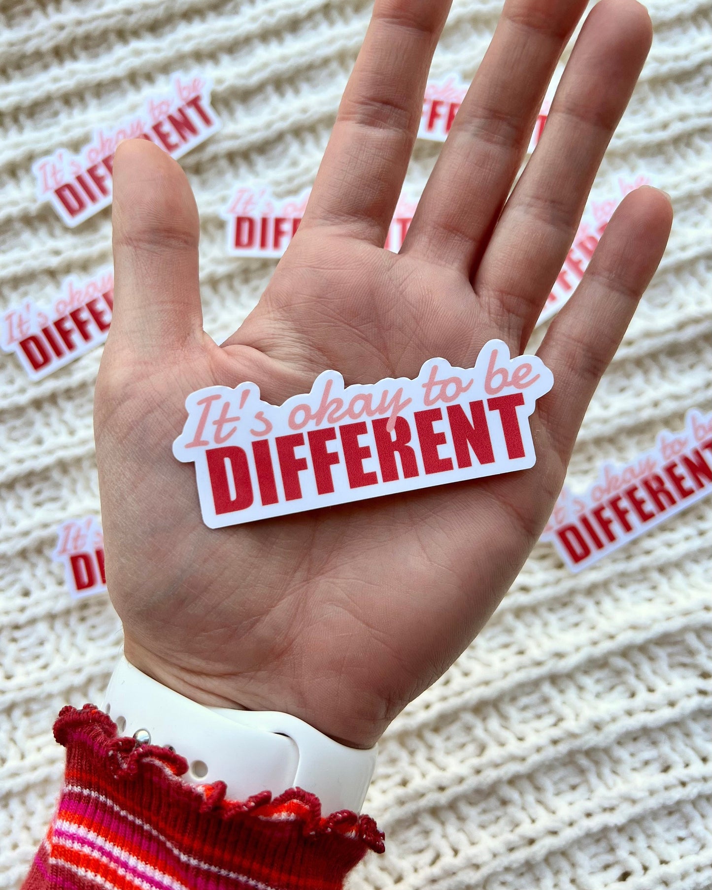 It's Okay To Be Different Sticker
