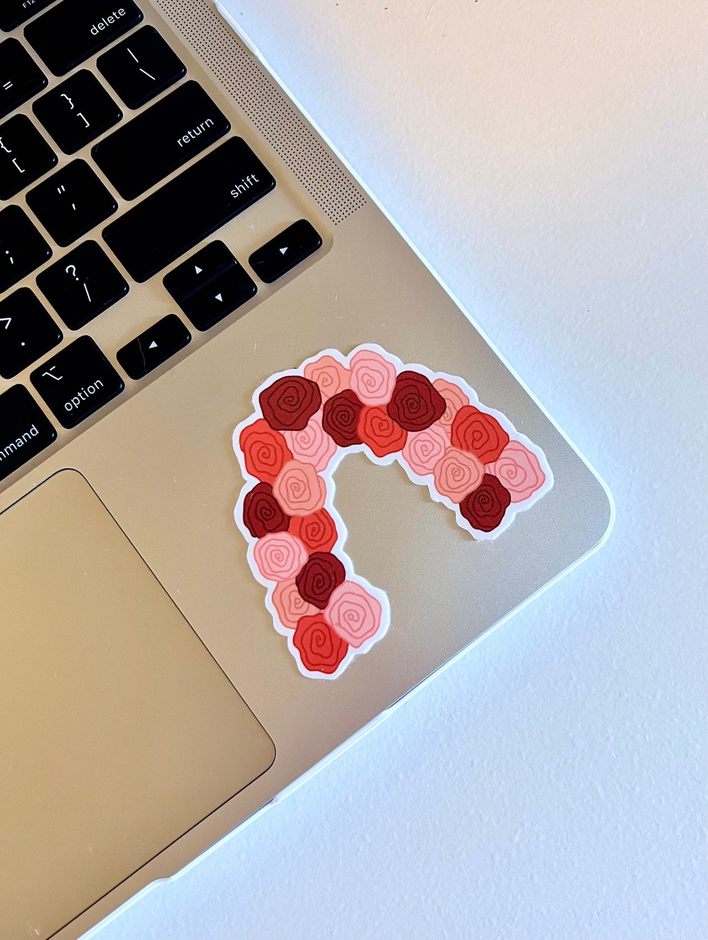 Rose Rainbow Sticker