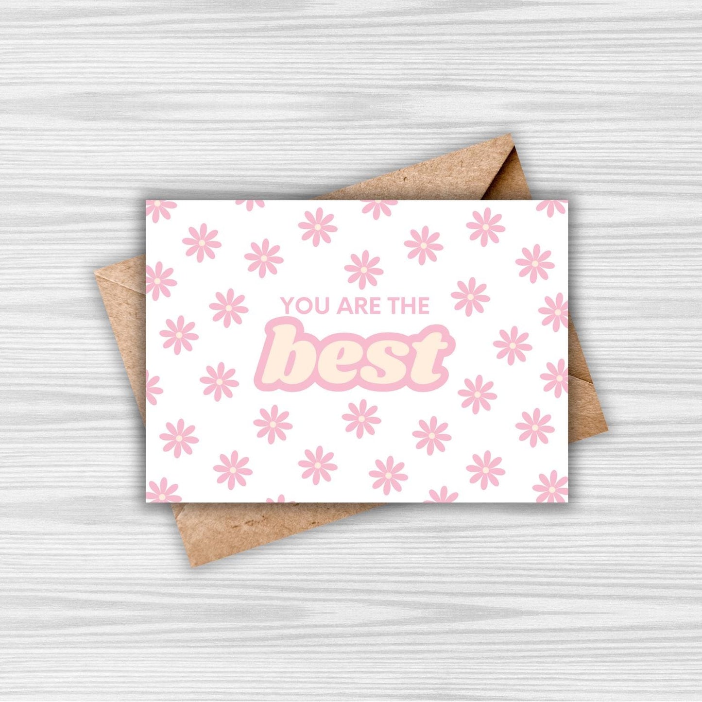 Printable Thank You Card (Digital Download)