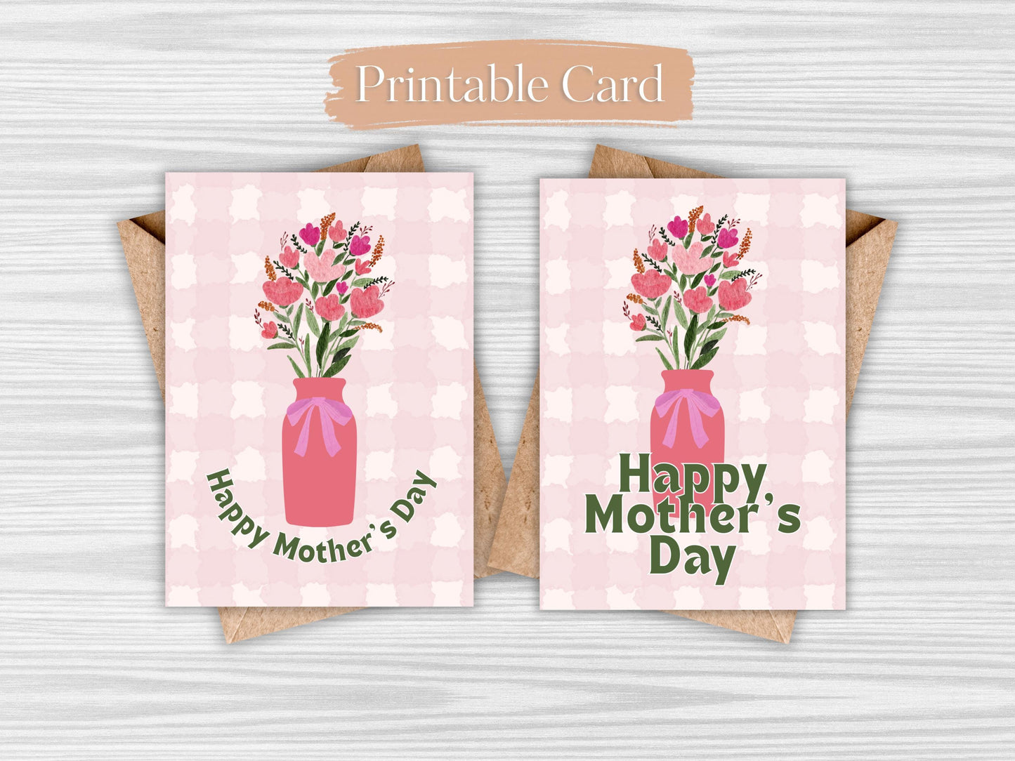 Floral Mother's Day Card (Digital Download)