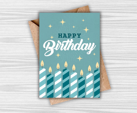Printable Birthday Card (Digital Download)